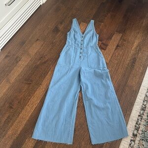 BCBG denim jumpsuit sz Small